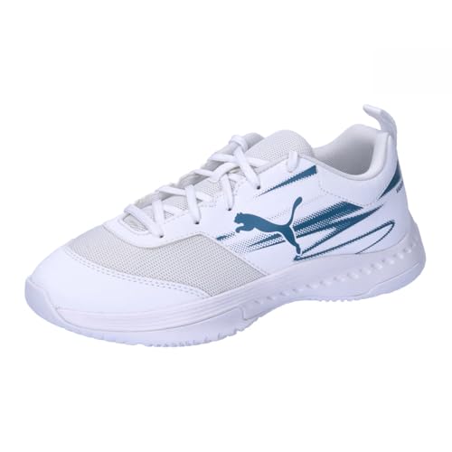 PUMA VARION II JR Hallenturnschuh, White-Blue Horizon, 36 EU von PUMA