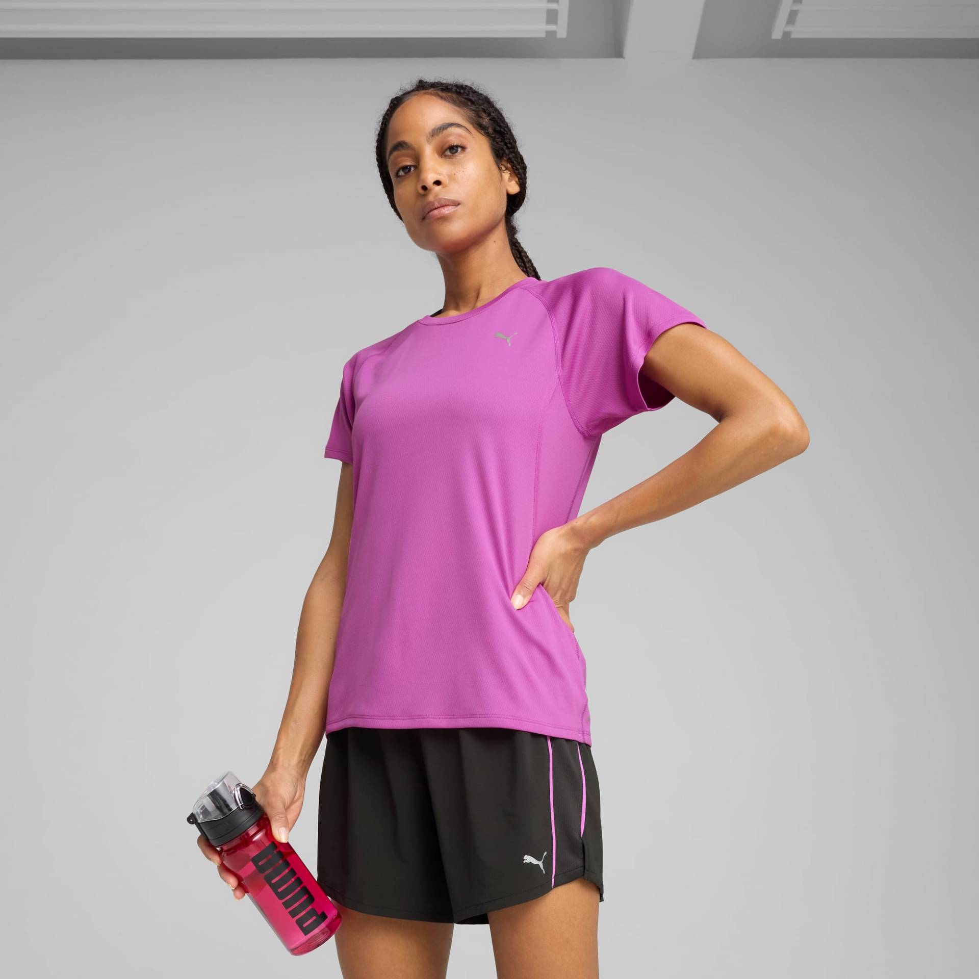 PUMA VELOCITY Lauf-T-Shirt Damen, Mehrfarbig, Größe: XXL, Kleidung von PUMA