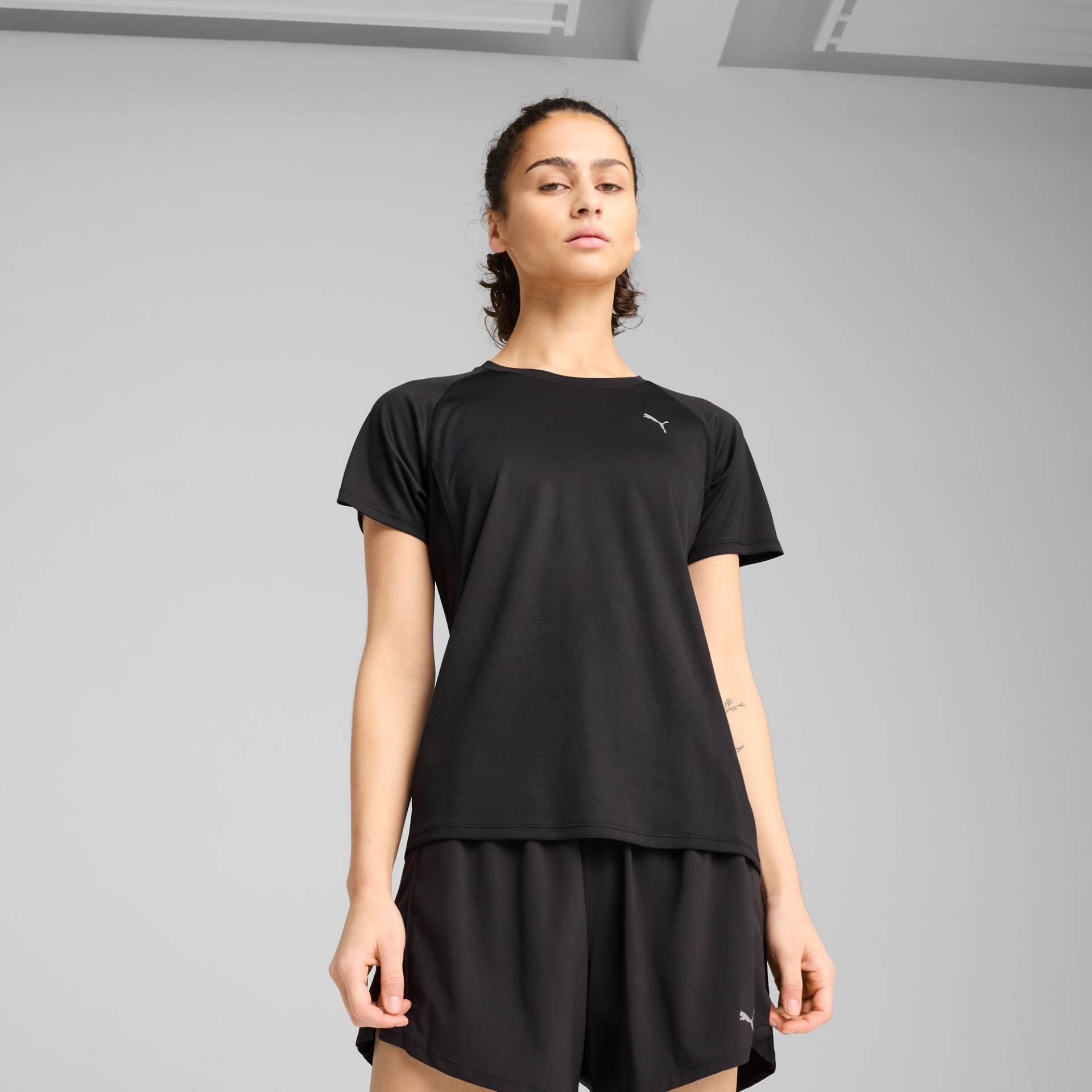 PUMA VELOCITY Lauf-T-Shirt Damen, Schwarz, Größe: XXS, Kleidung von PUMA