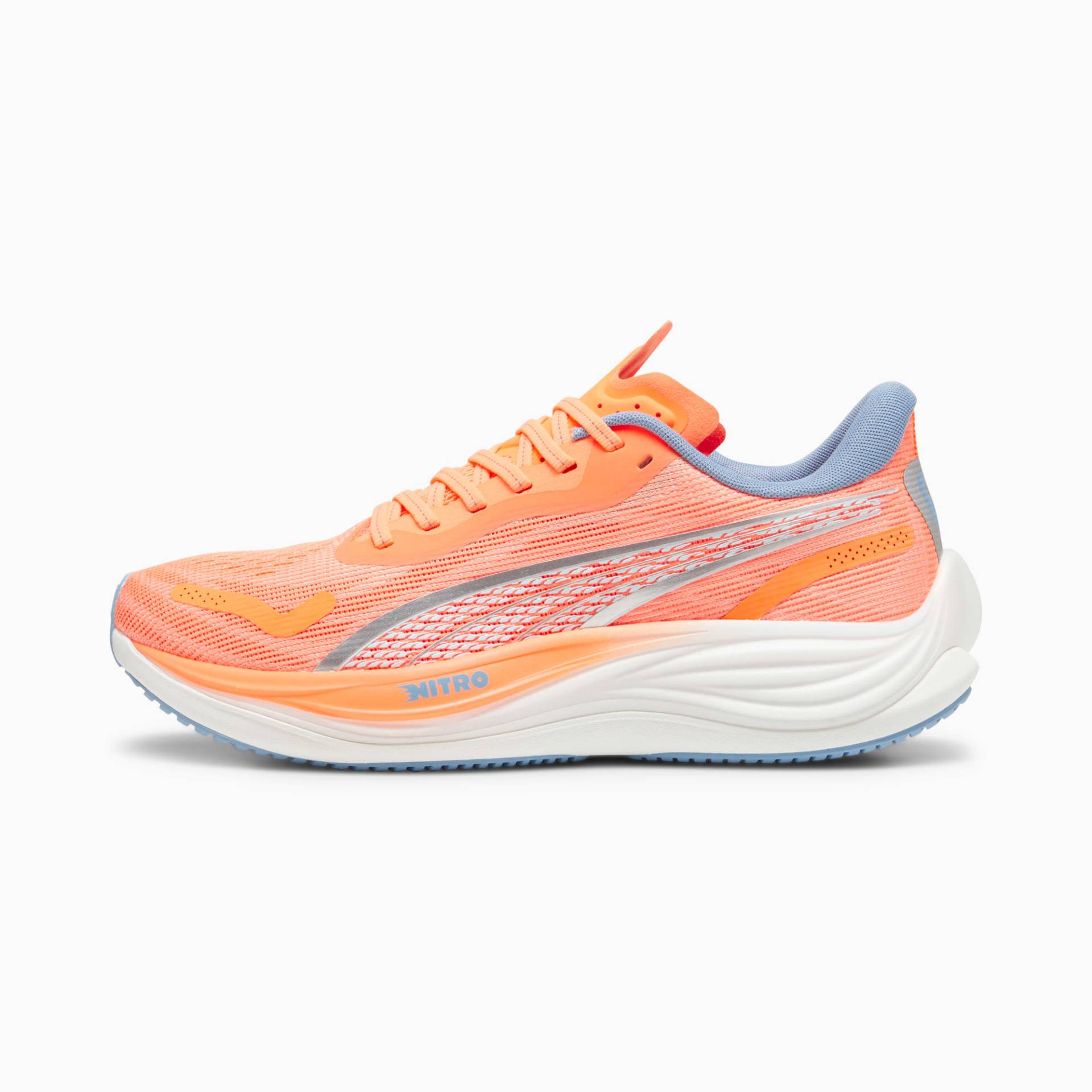 PUMA Velocity NITRO™ 3 Laufschuhe Herren, Silber, Größe: 36, Schuhe von PUMA