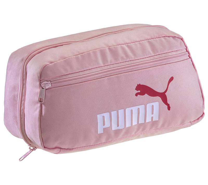 PUMA Washbag Kultur-Tasche praktischer Kosmetik-Beutel mit integriertem Haken 28x7x16cm 4,9 Liter 90303 26 Rosa von PUMA