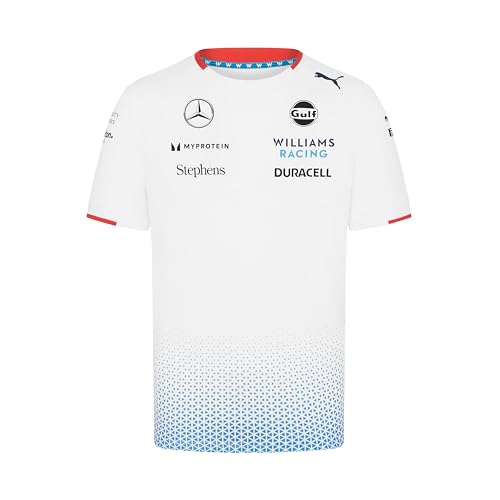 PUMA Williams Racing 2024 Team Tshirt Herren - Weiß - Größe: XXL von PUMA
