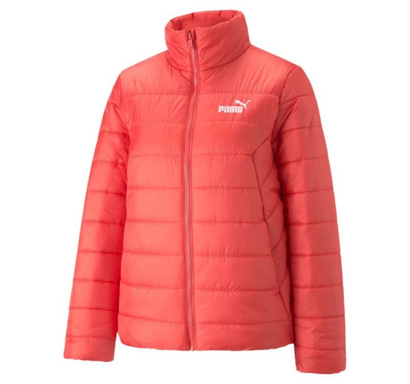 PUMA Winterjacke Essential Plus Padded (wattiert, warm, wasserabweisend) lachsrot Damen von PUMA