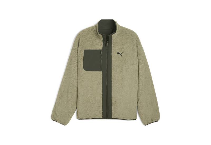 PUMA Winterjacke Hybrid Sherpa Wendbare Jacke Herren von PUMA