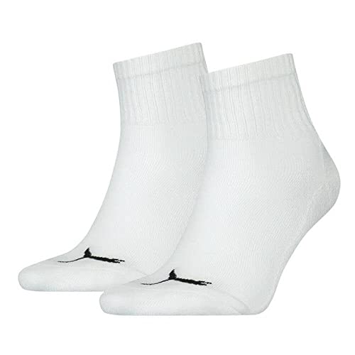 PUMA WOMEN HEART SHORT SOCK 2P WHITE/BLACK - 35-38 von PUMA