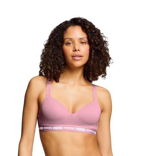 PUMA Damen Padded Sports Bra, Poised Pink, S EU PUMA Damen Padded Sports Bra, Poised Pink, S EU von PUMA