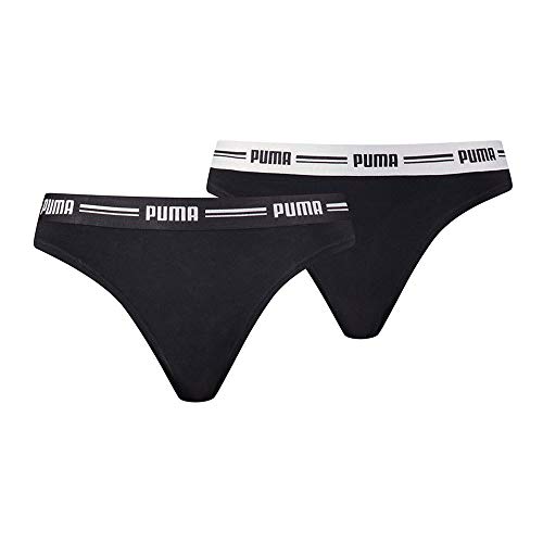 Puma Damen G-String-603024001 G-String, Black, L von PUMA