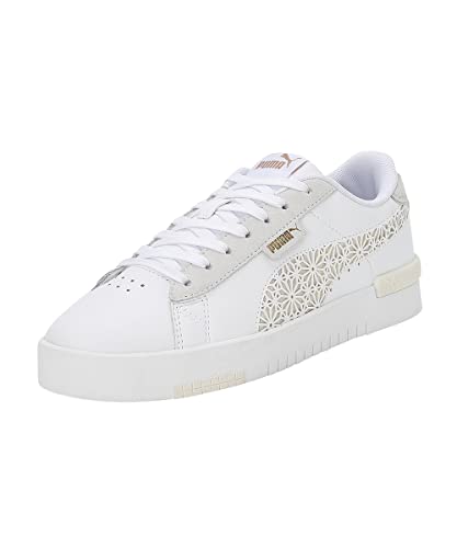 PUMA Women's Fashion Shoes JADA RENEW LASER CUT Trainers & Sneakers, PUMA WHITE-PRISTINE-PUMA GOLD, 38 von PUMA