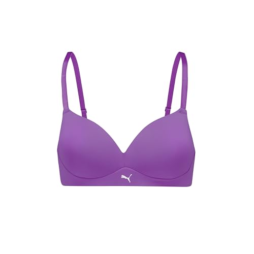 PUMA Women's Soft Padded Bra, Astor Purple, 80D PUMA Women's Soft Padded Bra, Astor Purple, 80D von PUMA