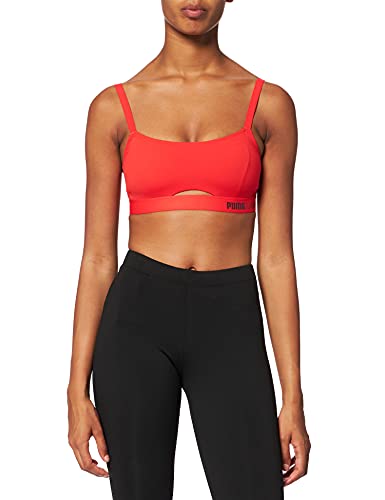 PUMA Damen Padded Sporty Top Bra, Grenadine, S EU von PUMA