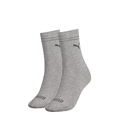 PUMA Damen Strømper-10000964 Socken, Grey Melange, 42 EU von PUMA
