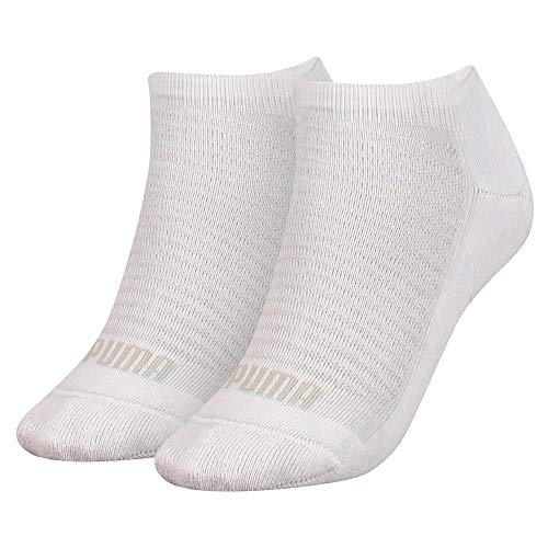PUMA Damen Sneakers Socken, Weiß, 42 EU von PUMA