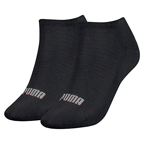 PUMA Damen Puma Dames Sneaker - Trainer (2 Pack) Socks, Schwarz, 39-42 EU von PUMA