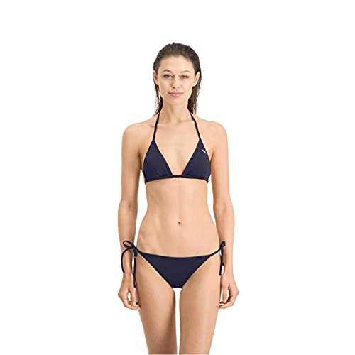 PUMA Damen Puma Women's Triangle Bikini Top, Navy, L EU von PUMA