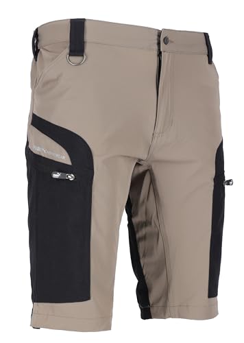PUMA Workwear Pro One Work Arbeitsshorts - Kurze Arbeitshose Herren - Mit 4-Wege Stretch - Robustes Material - Verstärktes Nylon - Ideal für Handwerk Heimwerk & Baugewerbe - Desert Brown in 4XL von PUMA