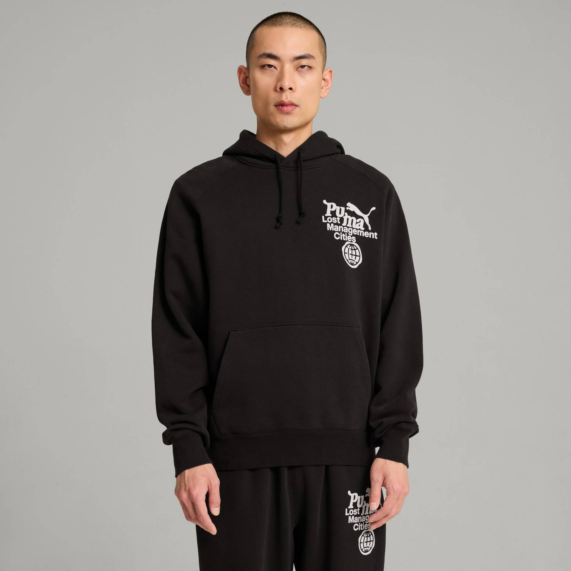 PUMA X LMC Hoodie Herren, Schwarz, Größe: M, Kleidung von PUMA