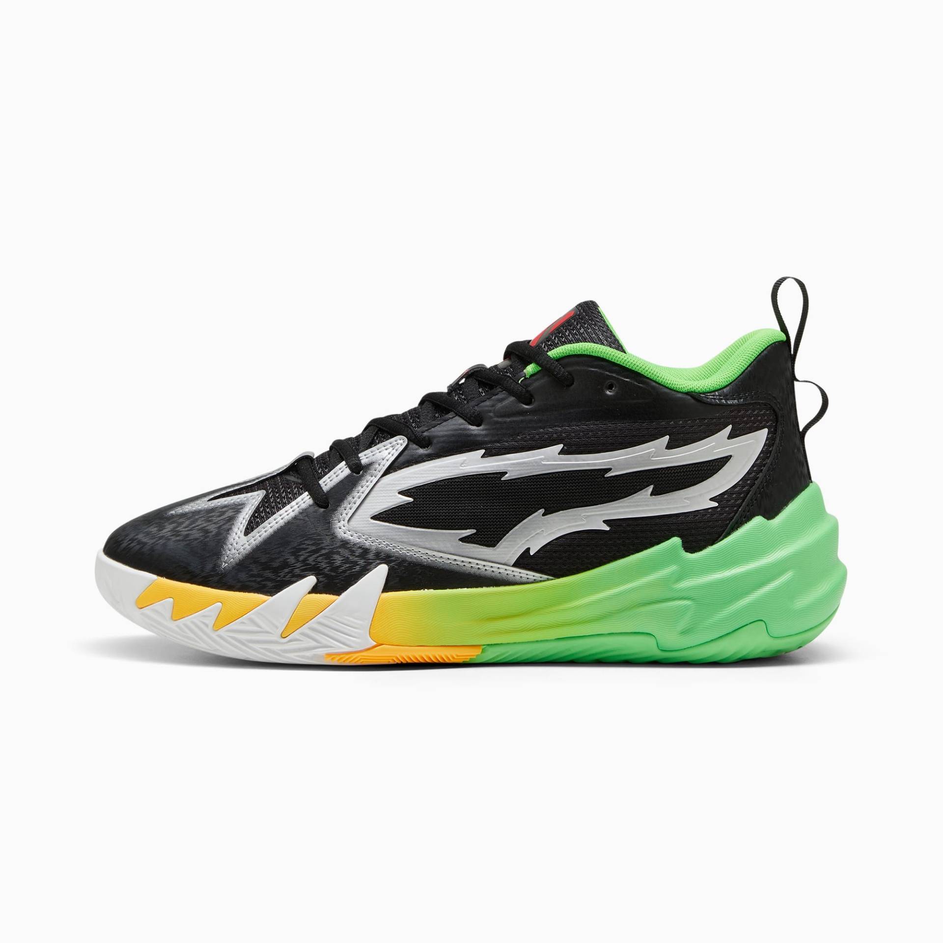 PUMA X 2K Scoot 1 Basketballschuhe Für Damen, Schwarz/Grün, Größe: 45, Schuhe von PUMA