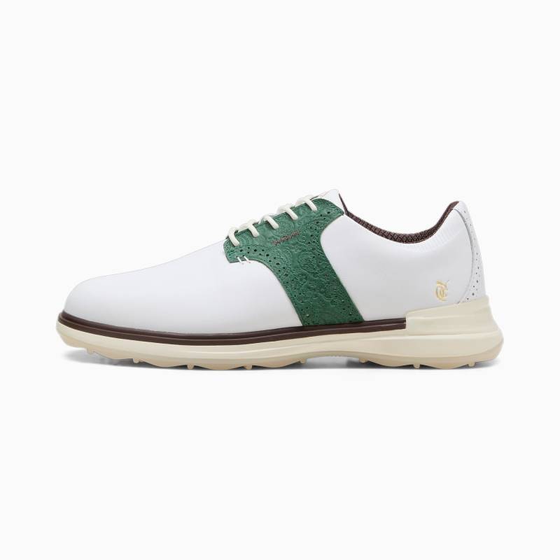 PUMA X QUIET GOLF CLUB Avant Golfschuhe Herren, Weiß/Grün, Größe: 48.5, Kleidung von PUMA
