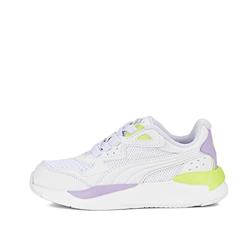 PUMA X-RAY Speed Play AC PS Sneaker, White White-Vivid Violet-Lily PAD, 32 EU von PUMA