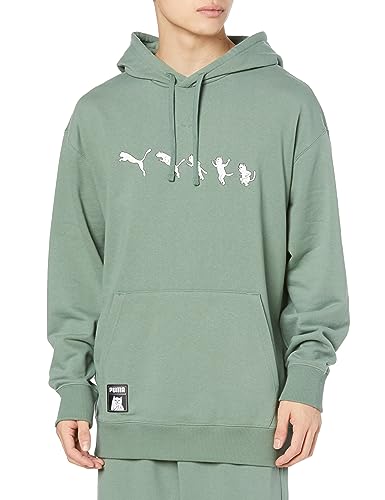 PUMA X Ripndip Hoodie Herren Kapuzenpullover Eucalyptus, XL von PUMA