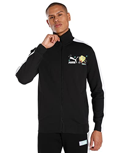 PUMA X Spongebob T7 Sweatjacke Herren schwarz L von PUMA