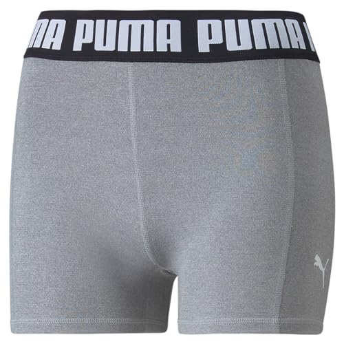 PUMA damen shorts PUMA Strong 3" tight shorts, Greifin Heather, M von PUMA