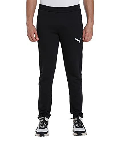 PUMA Herren Jogginghose Sweatpants Funktionshose Trainingshose evoStripe Pants, Farbe:Schwarz, Artikel:-01 puma Black, Größe:XL von PUMA