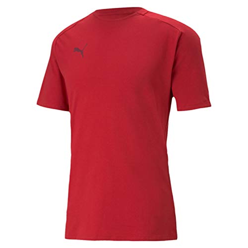 PUMA teamCUP Casuals T-Shirt rot, 2XL Herren von PUMA