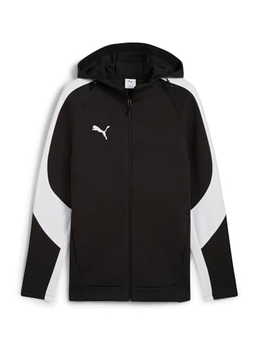 PUMA teamEVOSTRIPE Kapuzenjacke schwarz, L Herren von PUMA