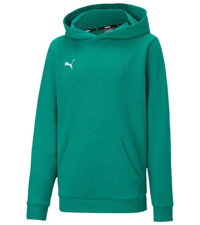 PUMA teamGOAL 23 Casuals Kinder Hoody mit Kängurutasche Kapuzen-Pullover für Jugendliche Jungen & Mädchen 656711 05 Grün von PUMA