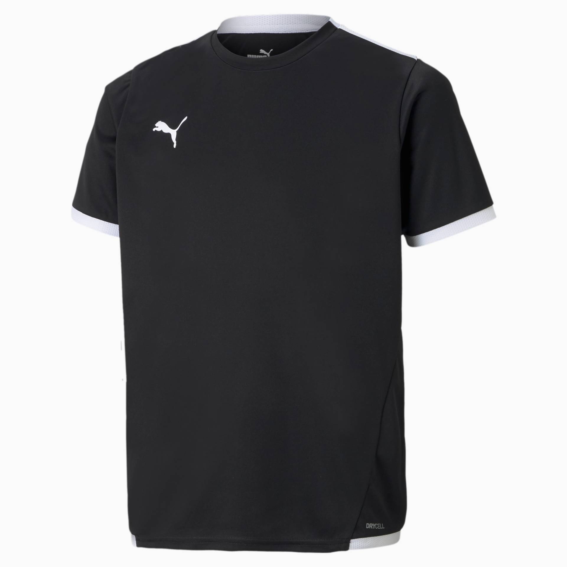 PUMA teamLIGA Jugend Fußballtrikot, Schwarz/Weiß, Größe: 110, Accessoires von PUMA