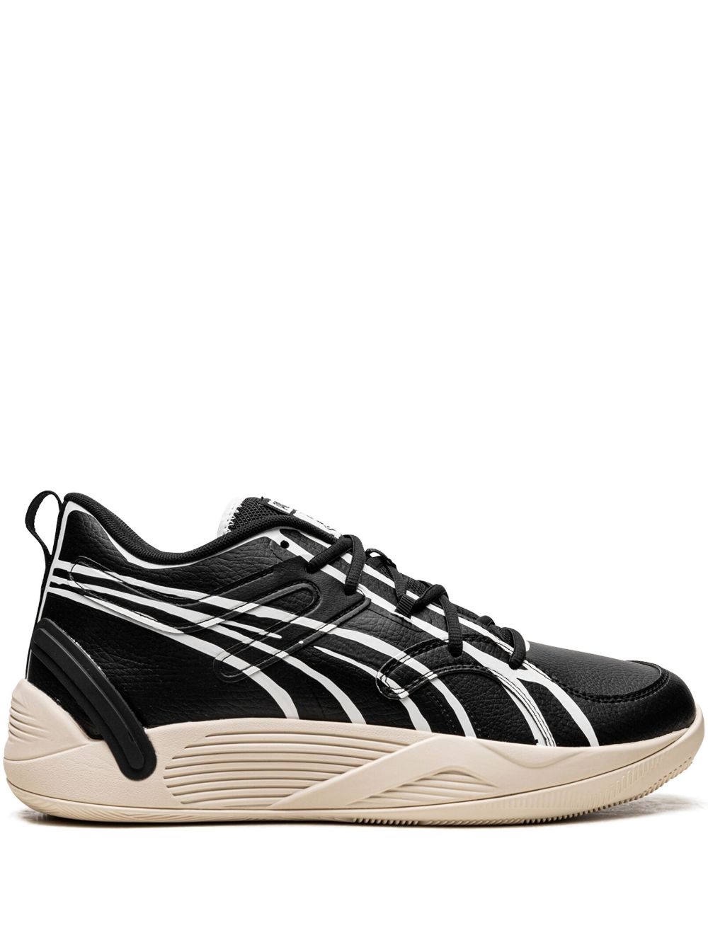 PUMA x Joshua Vides TRC Blaze Court Sneakers - Schwarz von PUMA