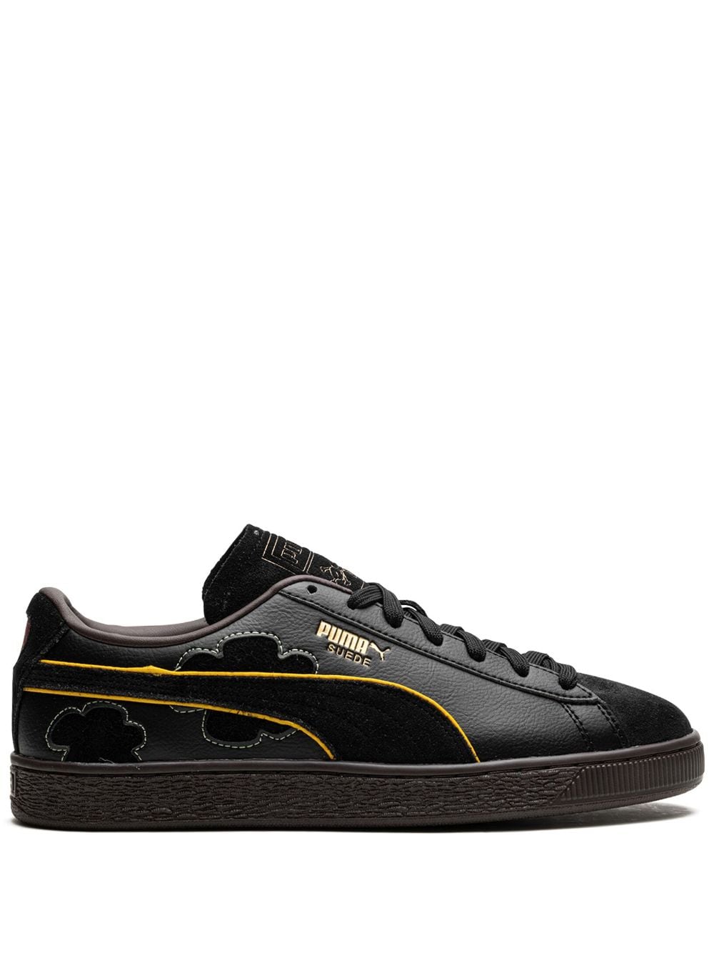 PUMA x One Piece Blackbeard Teech Suede 4 Sneakers - Schwarz von PUMA