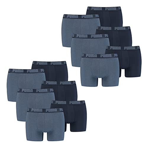 Puma 12 er Pack Boxer Boxershorts Men Herren Unterhose Pant Unterwäsche, Farbe:037 - Denim, Bekleidungsgröße:XL Puma 12 er Pack Boxer Boxershorts Men Herren Unterhose Pant Unterwäsche, Farbe:037 - Denim, Bekleidungsgröße:XL von PUMA