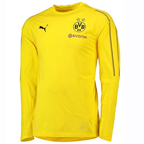 Puma 2018-2019 Borussia Dortmund Training Sweat Top (Yellow) von PUMA