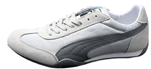 Puma 76 Runner Nylon Retro Sneaker Größe EUR 35,5 UK 3 Grau Damen Schuhe Racer Cat von PUMA