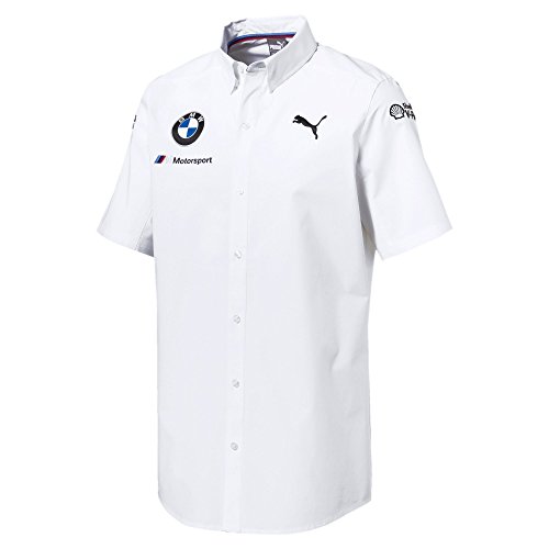 Puma BMW Motorsport Team Shirt, Herren, weiß, Small von PUMA