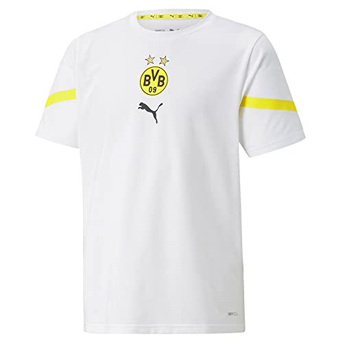 Puma Borussia Dortmund Prematch Trikot 21/22 weiß Kinder Gr 164 von PUMA