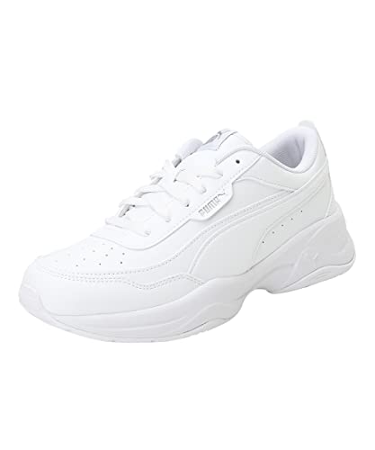 Puma Women Cilia Mode Sneakers, Puma White-Puma Silver, 38 EU von PUMA