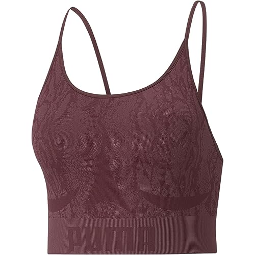 Puma Damen-BH, Aubergine-Schlangenmuster, L Puma Damen-BH, Aubergine-Schlangenmuster, L von PUMA