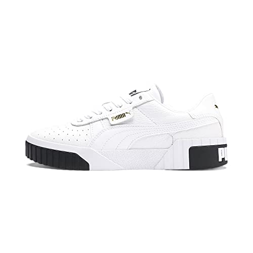 PUMA Damen Cali Wn's Turnschuhe, Puma White-Puma Black, 38 EU von PUMA