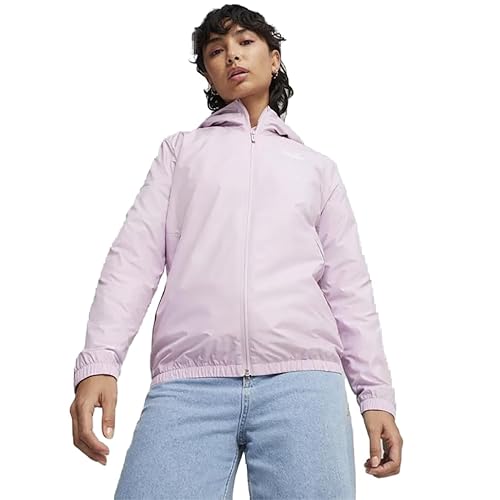 Puma Damen ESS Solid Lila Windbreaker Puma Damen ESS Solid Lila Windbreaker von PUMA