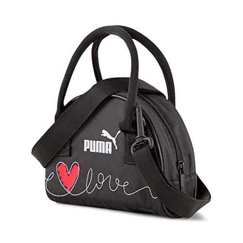 Puma Damen Handtasche Valentines Mini Grip Bag COR 078232 Puma Black One Size von PUMA