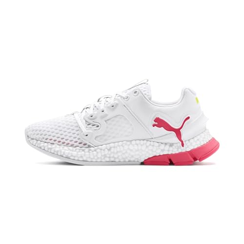 Puma Damen Hybrid Sky WNS Laufschuhe, Weiß White-Pink Alert-Yellow Alert 02, 40 EU von Puma