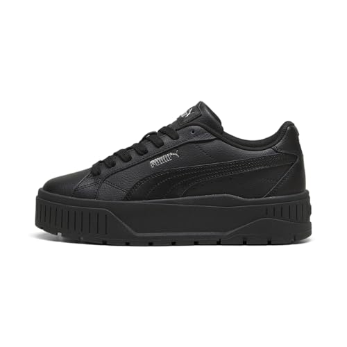 PUMA Damen Karmen II L Sneaker, Schwarz Schwarz Silber, 36.5 EU von PUMA