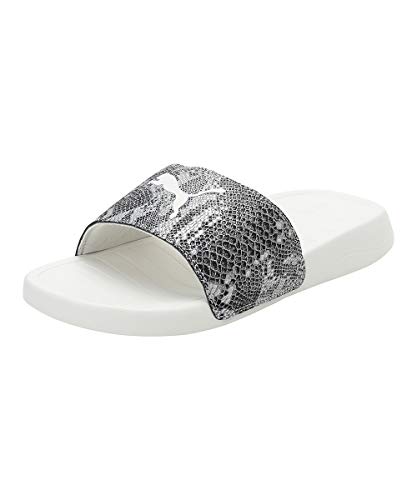 PUMA Damen Popcat 20 WNS Untamed Schiebe-Sandalen, Eggnog Black, 39 EU von PUMA