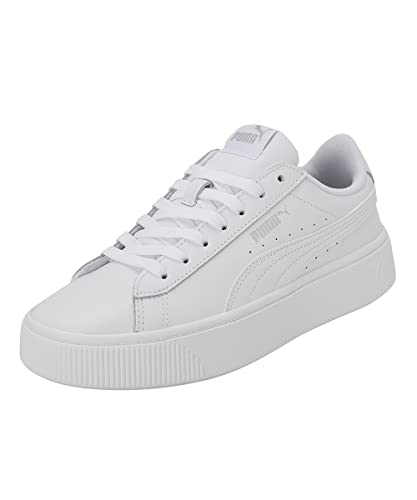 PUMA Damen Vikky Stacked L Turnschuhe, Puma White Puma White, 40.5 EU von PUMA