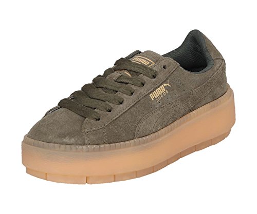 Puma Damen Turnschuhe, Olive Night, UK4/EU37 von PUMA