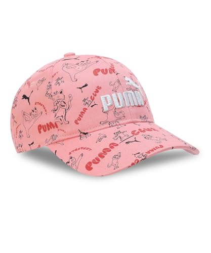 Puma ESS NO.1 LOGO AOP BB Cap Jr Pink Fruit-s pink BB Caps für Unisex Jugendliche Größe Jugend, Pink / San Diego, Standard von PUMA