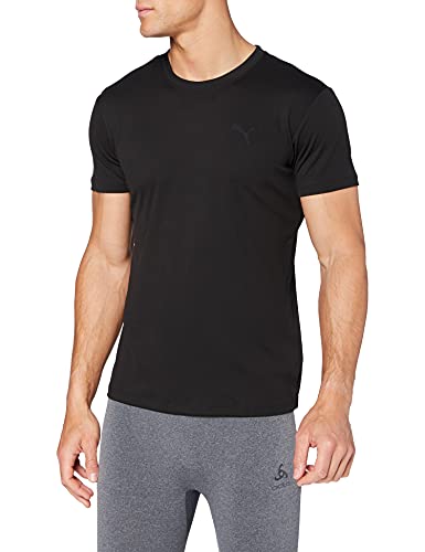 Puma Herren Active Sport T-Shirt Weiß - Schwarz - X-Large von PUMA